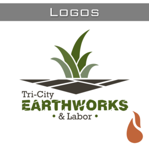 Tri-City Earthworks & Labor logo design