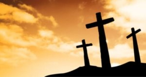 Picutre of three crosses-sunrise-Easter-Community-Outreach
